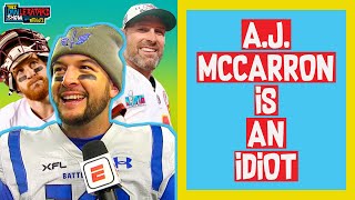 Backup Quarterback is the BEST JOB in the NFL  Dan Le Batard Show with Stugotz [upl. by Anaitsirc]