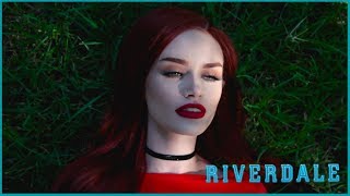 CHERYL BLOSSOM MAKEUP TUTORIAL  ASHTOBERFEST DAY 731  atleeeey [upl. by Maon]