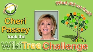 WikiTree Challenge 2021 feat Cheri Passey [upl. by Yboj631]