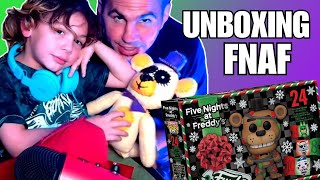 We unboxed a FNAF Christmas Calendarfor Halloween [upl. by Rafat]