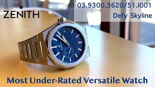 ReviewZenith Defy Skyline 41 mm Blue Dial  Most UnderRated Versatile Watch  Not A Substitute [upl. by Chong]