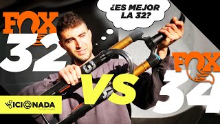 FOX 32 VS 34  Vuelvo a la 32  BICI O NADA [upl. by Knute]