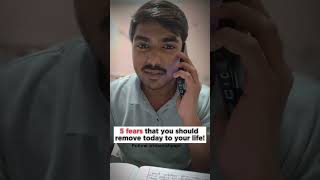 5 fears that you should remove today to your life 🧬fearless affiliatemoney [upl. by Harima]