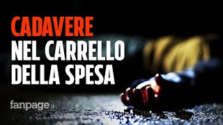 Frosinone cadavere trovato in un carrello della spesa si indaga per omicidio [upl. by Pearline]