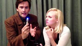 David Tennant plays Doctor Who in new video with wife Georgia Tennant  the Tenth Doctor returns [upl. by Yrbua494]