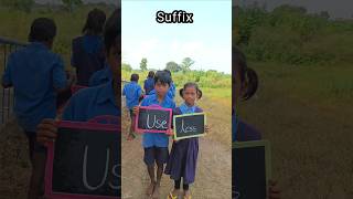 Suffix  less wordslearn english english activity shortsvideo [upl. by Esirehc]