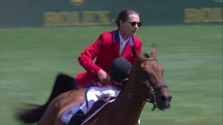 Karl Cook amp Caracole de La Roque Win The CSIO5 Rolex Grand Prix At Piazza di Siena 2024 [upl. by Irol]