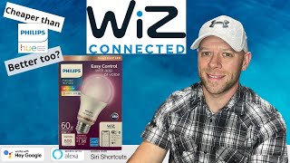 Philips Wiz Smart Bulb  A cheaper and better Hue [upl. by Januarius]