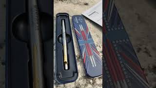 My PARKER JOTTER LONDON STAINLESS STEEL Gold TrimBall Pen Worth ₹490 [upl. by Gloria]