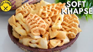 TIBETAN KHAPSE  SOFT KHAPSE RECIPE  HOW TO MAKE KHAPSE  KHAPSE RECPE  KHAPSE DESIGN [upl. by Breech]