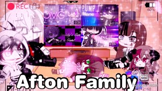 CreepyPasta react to Afton Family MeMeSMichael Afton25Gacha Club [upl. by Fransisco547]