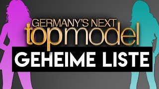 GNTM 2020 Geheime Liste  Wer fliegt wann  REIHENFOLGE [upl. by Quita]