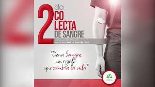 CAMPAÑA DONACIÓN DE SANGRE [upl. by Itagaki887]