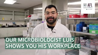 A Career in Microbiology Laboratory Tour [upl. by Duhl374]