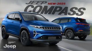 ALL NEW 2025 JEEP COMPASS REDESIGN  Digimods DESIGN [upl. by Leoy]