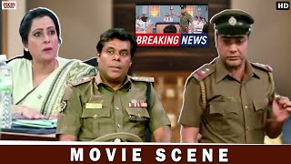 Police Vs Minister  Greftar  Drama Scene  Movie Scene  Prosenjit  Eskay Movies [upl. by Mcneil]