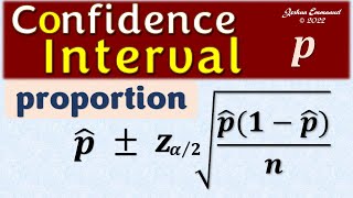 Confidence Interval for a population proportion  Solved Problems [upl. by Evelc]