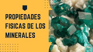 MINERALOGÍA Propiedades Físicas y Descripción de Minerales [upl. by Konstanze]