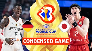 Germany 🇩🇪 vs Japan 🇯🇵  Full Game Highlights  FIBA Basketball World Cup 2023 [upl. by Ellednahc]