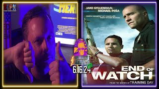 End Of Watch 2012 SPOILER FREE REVIEW LIVE  Movies Merica  61624 [upl. by Karrah477]