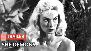 She Demons 1958 Trailer HD  Irish McCalla  Tod Griffin [upl. by Julian]