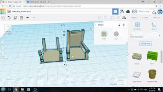 Interior Design with Tinkercad Adding Parts to Your Collection [upl. by Niuqaoj192]