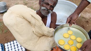 250 CHAPATHI And EGG CHAPATHI Prepared by my Daddy ARUMUGAM  Village food factory [upl. by Tucky]