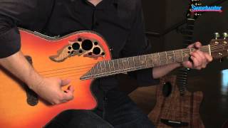 Ovation Adamas 2081WT Acousticelectric Guitar Demo  Sweetwater Sound [upl. by Htebilil]