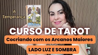 Curso Arcanos Maiores do Tarot lado luz e sombra Aula 15 A Temperança [upl. by Nothgierc710]