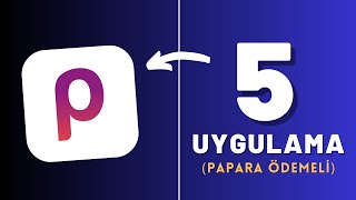 5 UYGULAMA  Papara İle Para Kazandırıyor  🤑 Para Kazandıran Uygulamalar 2023 [upl. by Vassell]