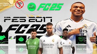 FC 25 PPSSPP LATEST TRANSFERTS CAMERA PS5 [upl. by Ellennad249]