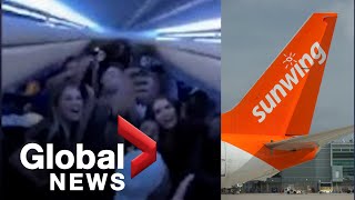 Partying maskless Sunwing passengers prompt federal investigations [upl. by Larentia]