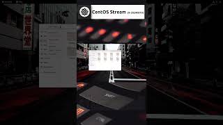 CentOS Stream 9 20240819 Quick Overview shorts [upl. by Eibba]