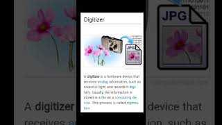 What is Digitizer  computer [upl. by Akapol]