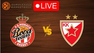 🔴 Live Monaco vs Crvena zvezda  EuroLeague 20242025  Live Play by Play Scoreboard [upl. by Kalk]