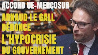 Pourquoi censurer notre résolution contre laccord UEMercosur si le gouvernement dit sy opposer [upl. by Taryne207]