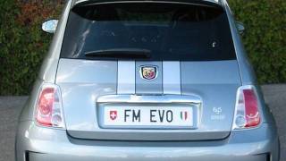 ABARTH 695 Tributo Ferrari Grigio Titanio N007 By FM EVOLUZIONE [upl. by Mulry]