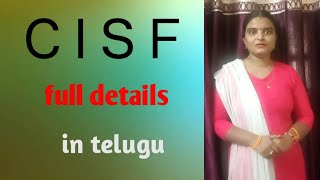 CISF Full Details in telugualifeofasoldier wife [upl. by Ivory]