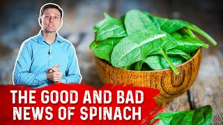 Spinach Benefits and Caution Explained By Dr Berg [upl. by Aerdma]