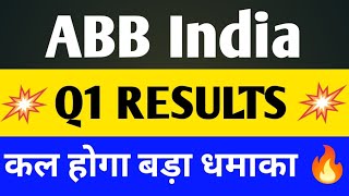 ABB India Share Q1 Results Analysis  Abb Share Latest News  Abb Share Target  Abb Share Price [upl. by Lipfert395]