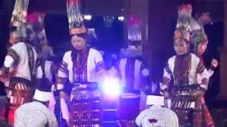 Cheraw Dance in Indonesia  Performed by Myanmar ChinMizo [upl. by Toulon]