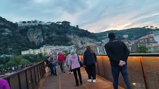 Sorrento il camminamento dal bastione di Parsano [upl. by Wilser]