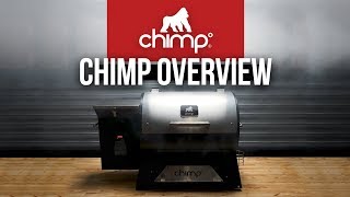 The Chimp  NEW Portable Wood Pellet Smoker Grill  Grilla Grills [upl. by Ennairej231]