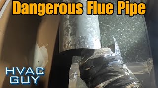 No Heat Call Leads to Dangerous Find hvacguy hvaclife hvactrainingvideos [upl. by Kotick736]