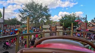 The Barnstormer  Full Ride POV  Magic Kingdom Walt Disney World 2023 4K [upl. by Dilly733]