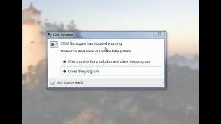 How to fix COM Surrogate Error [upl. by Voccola]