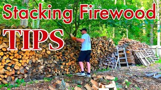 Stacking And Drying Firewood Learn From My Mistakes [upl. by Nafis]