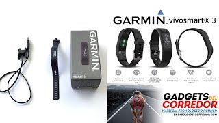 Garmin vivosmart 3 review [upl. by Rhine214]