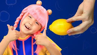 Yummy fruits amp Vegetables with Mini DB  D Billions Kids Songs [upl. by Pheni267]