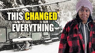 First 72 Hours of Winter RV Living that Changed Everything RV Life [upl. by Irret710]